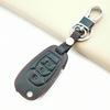 Leather Car Remote Key Case Cover Shell Keychian Fob Holder For Chevrolet Chevy Cruze   Malibu Aveo Captiva Accessories