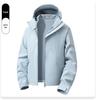 Unisex Windproof Softshell Workwear Jacket, Trendy Hooded Windbreaker for Spring & Autumn Outdoors.