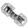 10pcs Cabinet Hinge 90 Degree 3/4in No-Drilling Hole Cupboard Door Hydraulic Hinges Soft Close With Screws Furniture Hardware