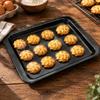 Rectangular Cooking Tray Compact Oven Pan Slim for Dessert Making