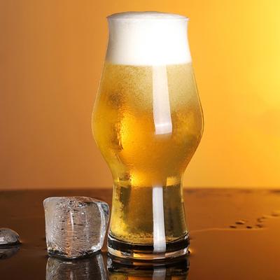 17oz Craft Beer Cup 495ml Large Capacity Glass Cup Creative German Transparent Wheat Beer Mug Foreign Wine Goblet Bar Drinkware