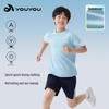 2025 Boys' Quick-Dry Summer Sports Set - Short Sleeve T-Shirt & Shorts for Running and Training