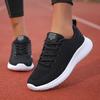 Women's Sports Shoes High Quality Mesh Breathable Fashionable Shock Absorbing Running Shoes Women's Thick Soled Tennis Sneakers