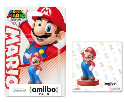 Amiibo Mario Mario Περιλαμβάνεται αυθεντικό αυτοκόλλητο (Σούπερ Σειρά) [Δώρο]