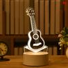 3D Plate Led Lamp Creative Night Lights Novelty Illusion Night Lamp Table Lamp Home Decorative Gift