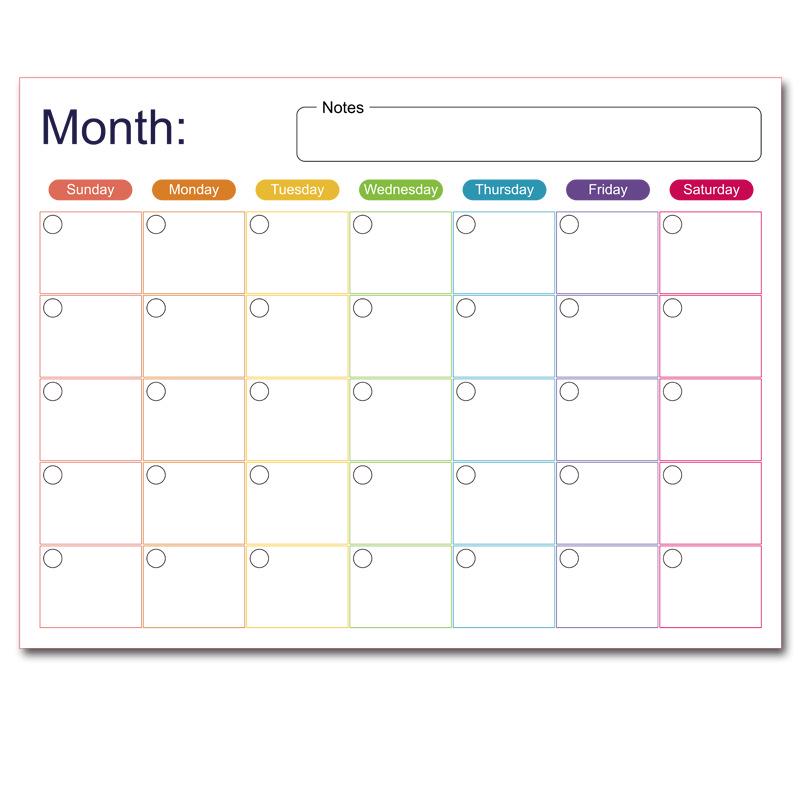 Soft Magnetic Reusable Message Board: Erasable, Movable, and Ideal for Office Meetings or as a Refrigerator Sticker. In Stock.