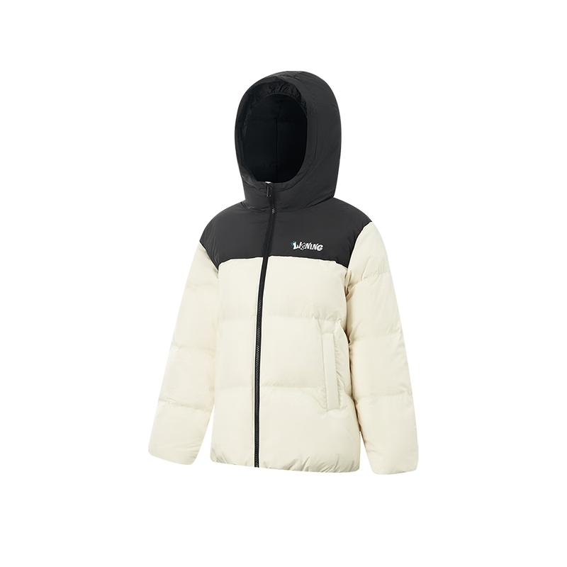 LI-NING Boys  Anti-Static Duck Down Puffer Jacket 175