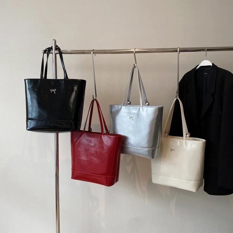 Solid Color Arc PU High Quality Shoulder Bag Zipper Versatile Fashion Bag Soft Simple Fashion Feminine Crossbody Bag