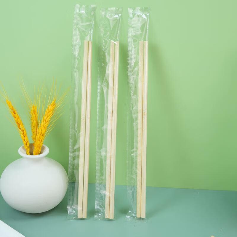 Premium Individually Wrapped Bamboo Chopsticks