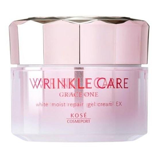 Grace One Wrinkle Care White Moist Repair Improvement Whitening Gel Cream EX 100g KOSE