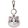 Nimmy Zestaw 3W1 Torebka Na Telefon +    Portfel + Etui Na Lokalizator Różowy/Pink Big Eyed Pet 2.0 Cat