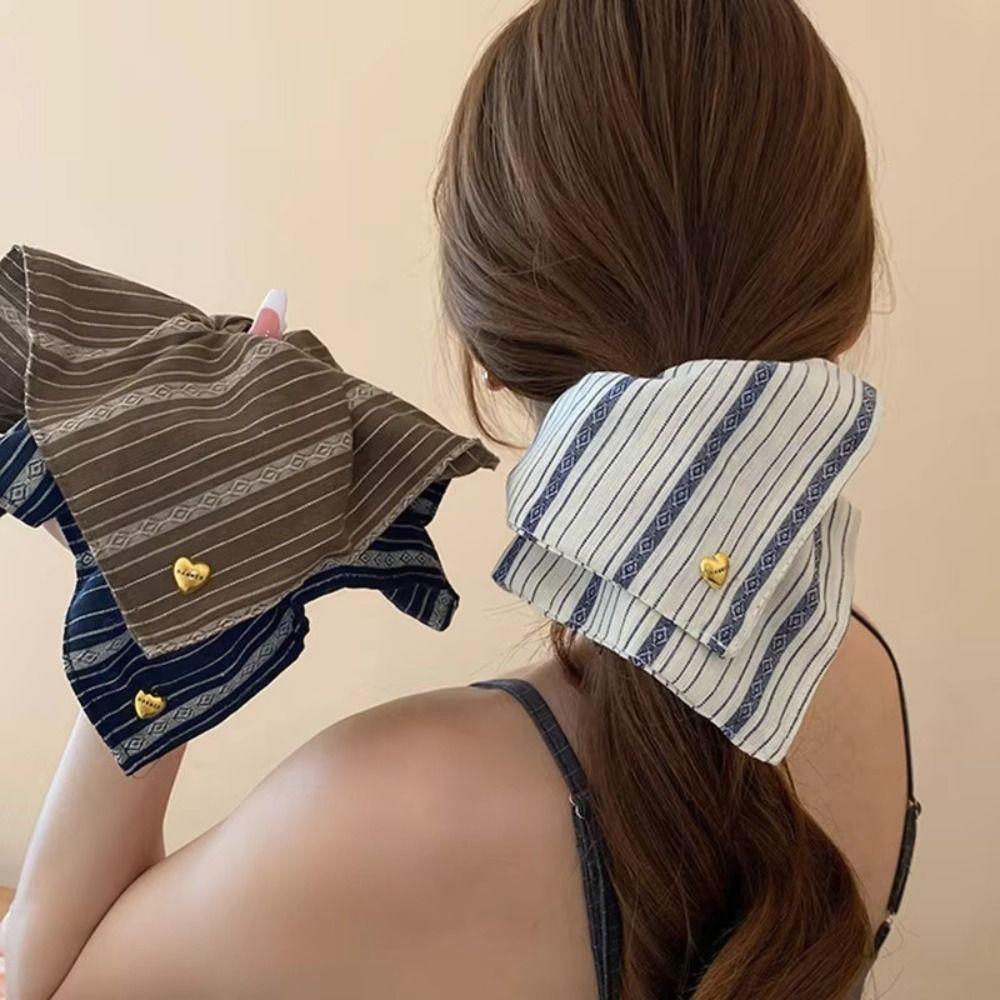 

Leopard Print Hair Ties Square Large Intestine Hair Ring Fashion Hairbands Hair Accessories Style 2