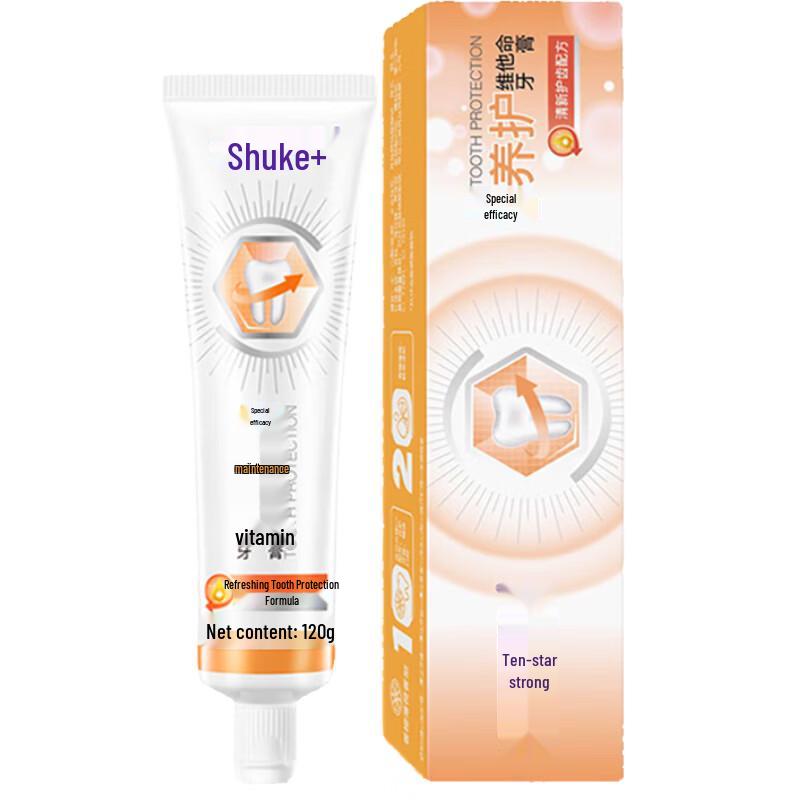 ShuKe Vitamin C Orange Flavor Toothpaste