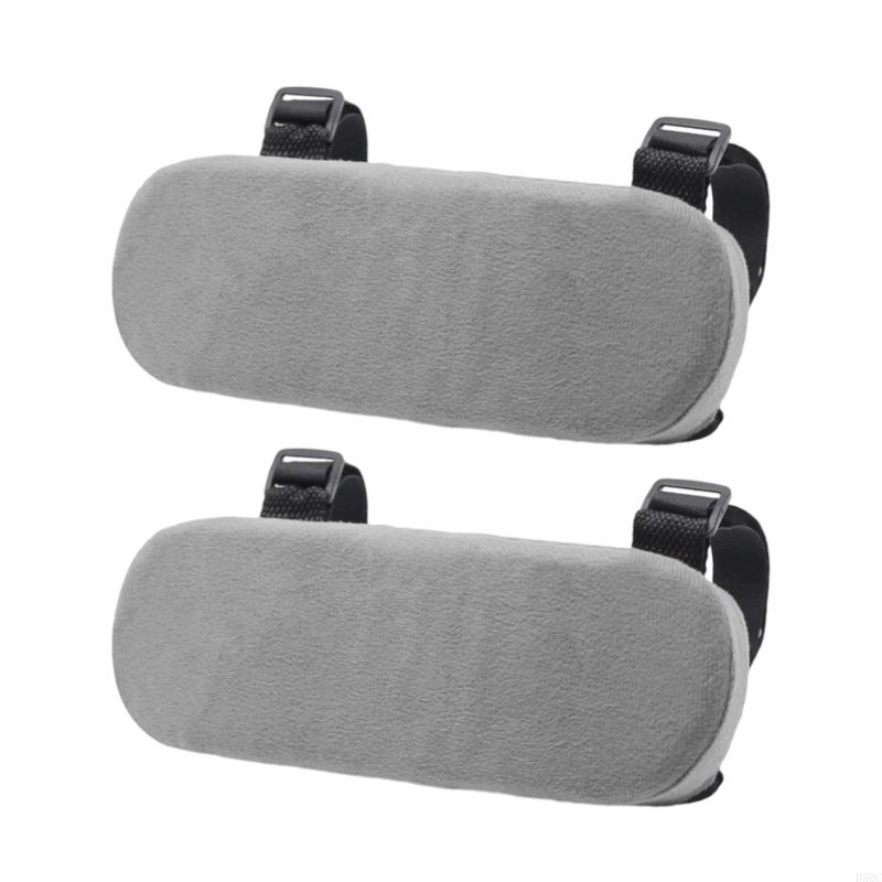 Memory Foam Car Armrest Pad Slip Resistant Surfaces Universals for Sedan SUV MPV Stress Relief Driving Comfortable