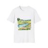 Scenic Landscape T-Shirt, Nature Lover Gift, Softstyle Tee, Casual Wear, Summer