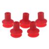 5Pcs Mechanical Hand Vacuum Suction Cup Red Corrugated U8 U15 B5/8/10/15 Industrial Pneumatic Accessories
