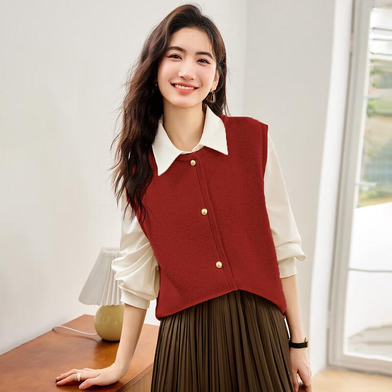 MOKANA Women's CM2W4120 Urban Casual Sleeveless Vest