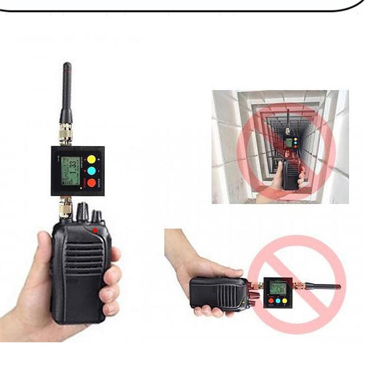 

SW-102 N Type 125-525Mhz VHF / UHF Antenna Power and SWR Digital VHF / UHF SWR and Power Watt Accessories China Mainland