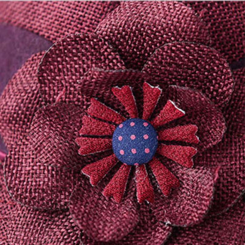 Dámská květinová pánevová čepice jaro podzim dámská jednobarevná rybářská sluneční clona klobouk čepice