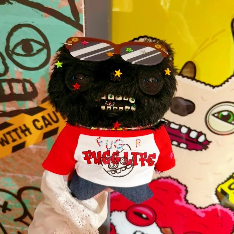 Teeth Monsters Series Doll Clothes Punk Ugly Kawaii Clothing Set For Doll Dress Up Ornaments Birthday Gift