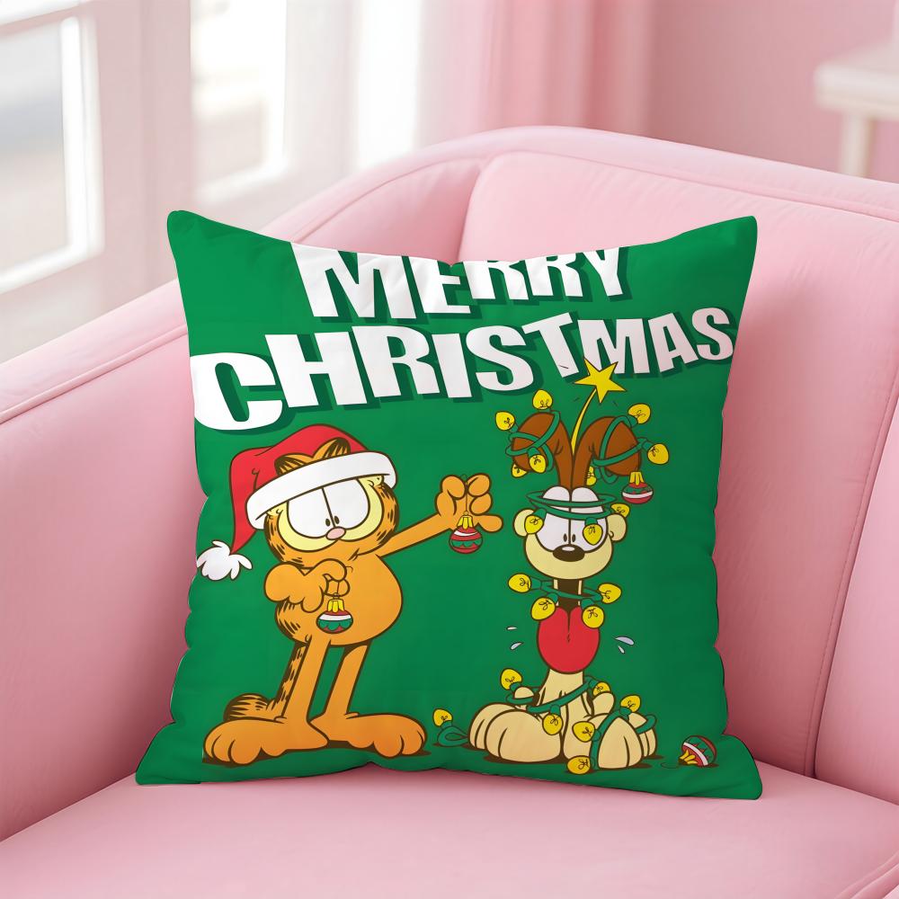 Garfield Cushion Cover Home & Car Multi-Scene Pillow Cover - Reversible, Soft & Durable for Daily Use