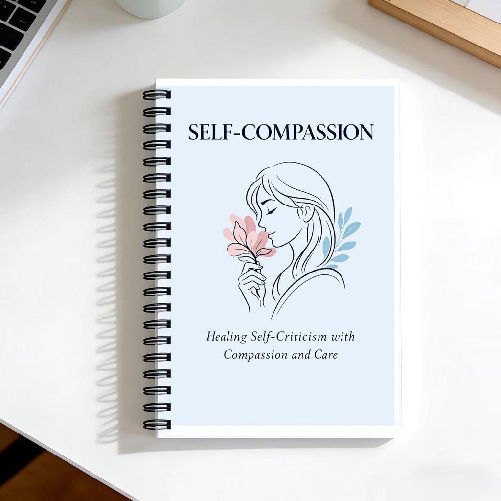 Self-Compassion & Self-Care Notebook