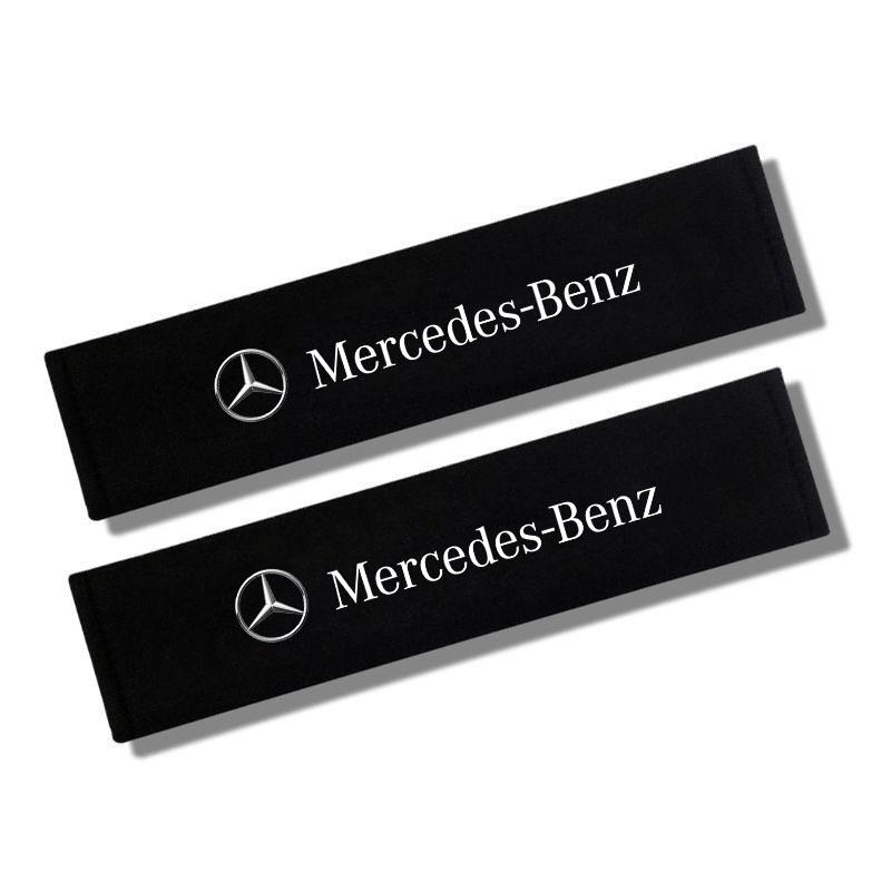 Soft Car Seat Belt Shoulder Pads Safety Headrest Neck Pillow Suit For Mercedes Benz A B C E S Class CLA CLS SLK GLA GLC GLB GLK