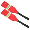 2PCS Kayak Travel Warning Flag Oxford Fabric Collapsible Kayak Warning Red Safety Flag for Kayak