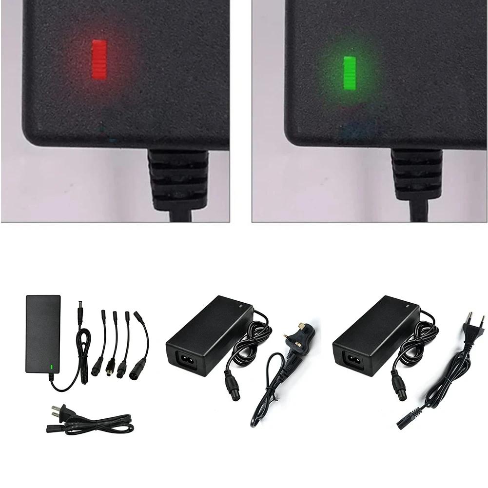 Adaptor de alimentare nou-nouț AC 100-240V Negru DC 42V 2A Accesorii pentru trotinete electrice Priză SUA/UE/UK pentru baterie cu litiu 24-36v