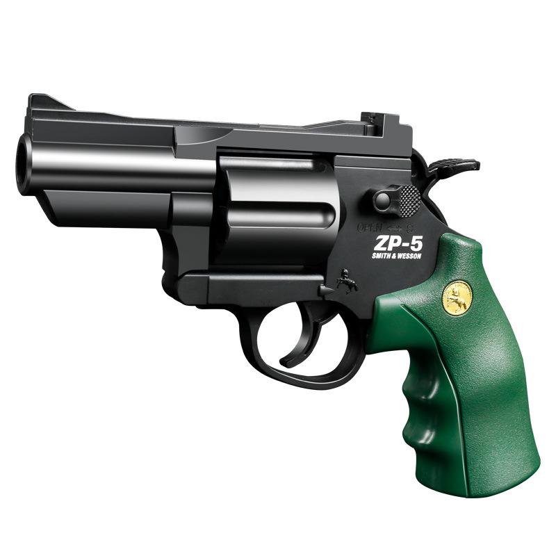 ZP5 Toy Pistol: Revolver-Style Soft Bullet Gun for Kids, EVA Foam Simulated Training Model