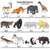 Children's Static Wild Animal Bird and Parrot Figure Set