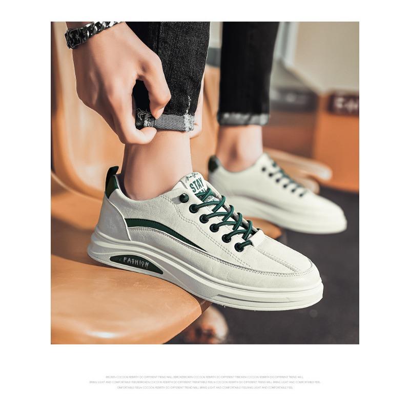 Men S White Casual Summer Sports Board Shoes Fashion Sneakers