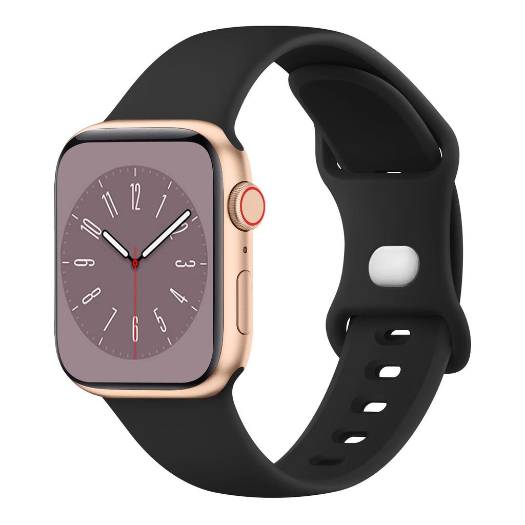 Soft Silicone Band for Apple Watch 10 9 8 7 6 5 4 3SE Strap Bracelet for iWatch Ultra 49mm 45mm 46 41mm 40mm 44mm 38mm 42mm Band