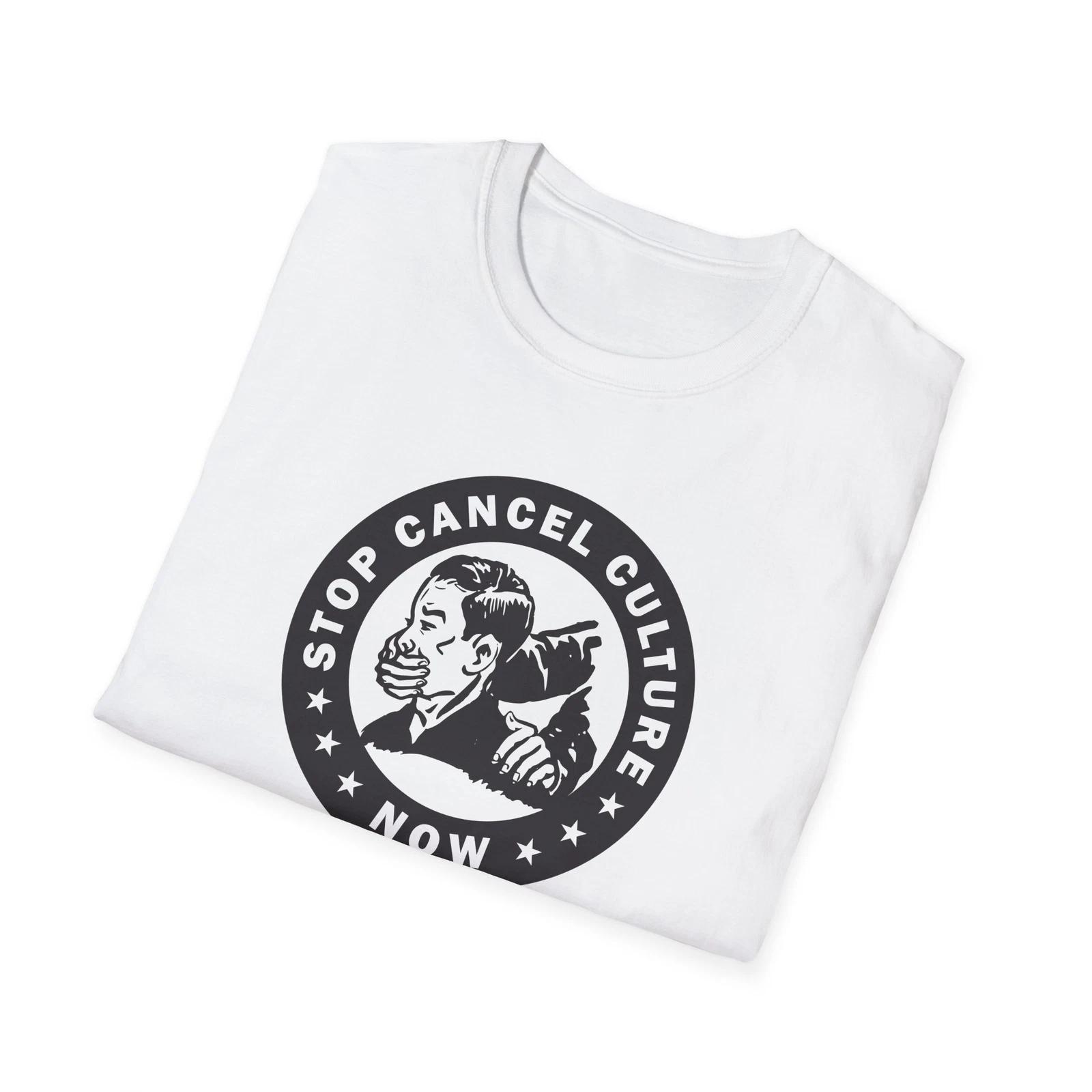 Stop Cancel Culture Now T-Shirt, 100% US COTTON, Protest Shirt, Patriot 2XL
