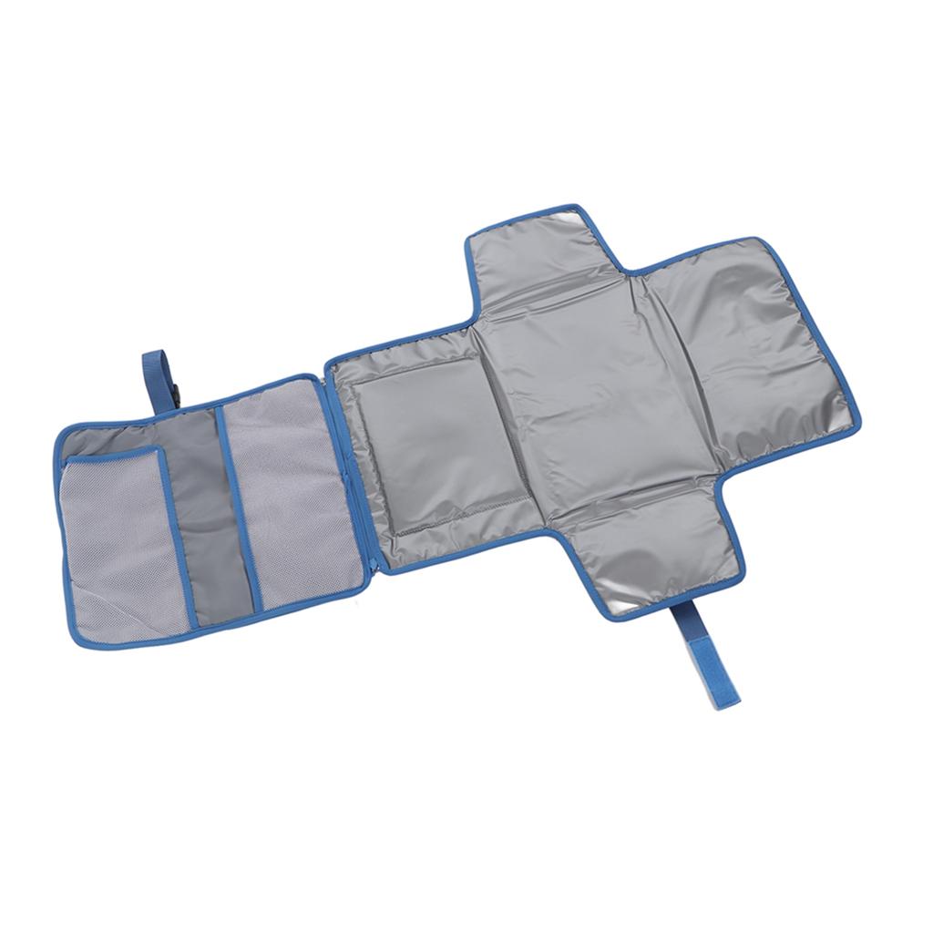 Baby Diaper Pad Waterproof Portable Travel Foldable Changing Pad with Hanging Straps