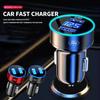 Hot New With Digital Display 2 Port Car Charger Fast USB Charging Adapter For Ford B-Max Cmax Smax KA St Line Galaxy Explorer Mo