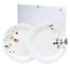 NARUMI Plate Lucy Berry Set of 2 Wedding Day Microwave Dishwasher Gift Set, Garden, 24cm, Pattern, Patterns, Stylish, Cute, Relief, Gift, Mother's