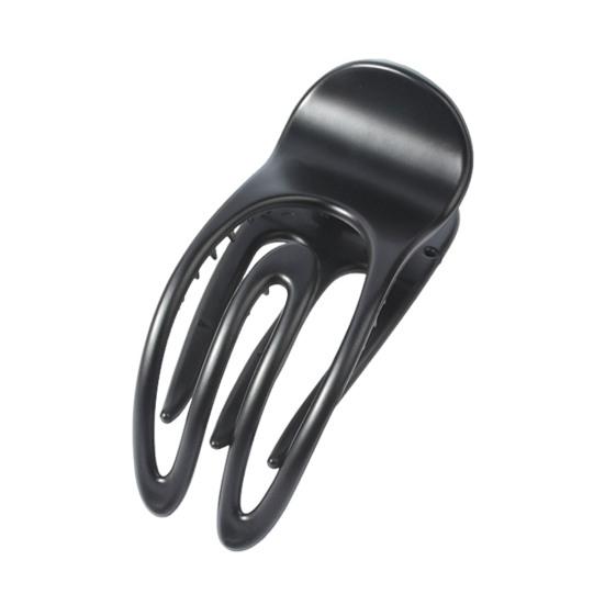 French Style Hair Claw Hollow U-shaped Strong Grip Women Hair Clip Curved Ponytail Holder Hair