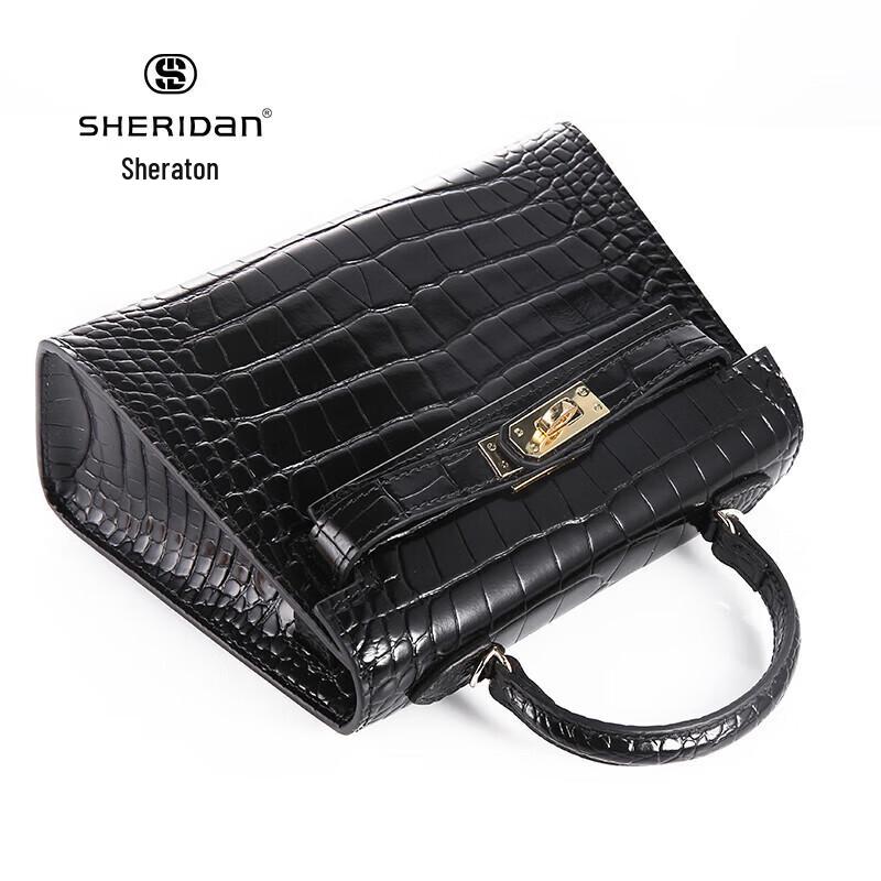 Women's Small Luxury Quilted Cowhide Kelly Style Shoulder Bag