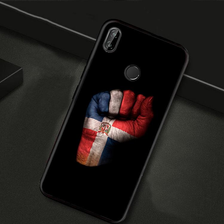 Dominican Republic Flag For Huawei Nova 11i 12i 12s 8i 9 10 SE Y60 Y61 Y70 Y90 Y72 Y73 Y91 P60 Pro P40 P30 Lite Case