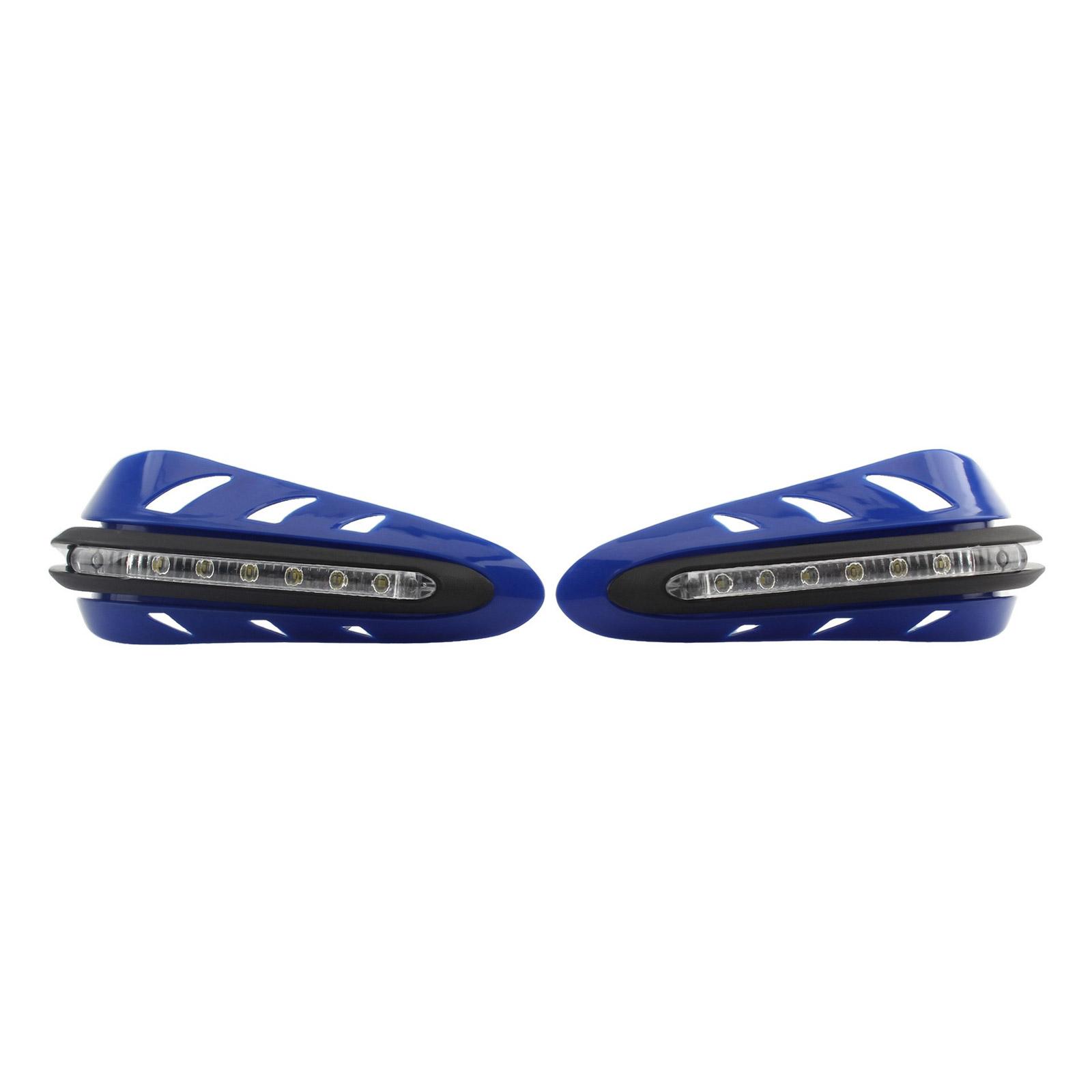 

1 Pair Dirt Bike Handguard Motorcycle Hand Guard Shield Waterproof Protector Cover Motorbike Turn Signal Light Cover синій