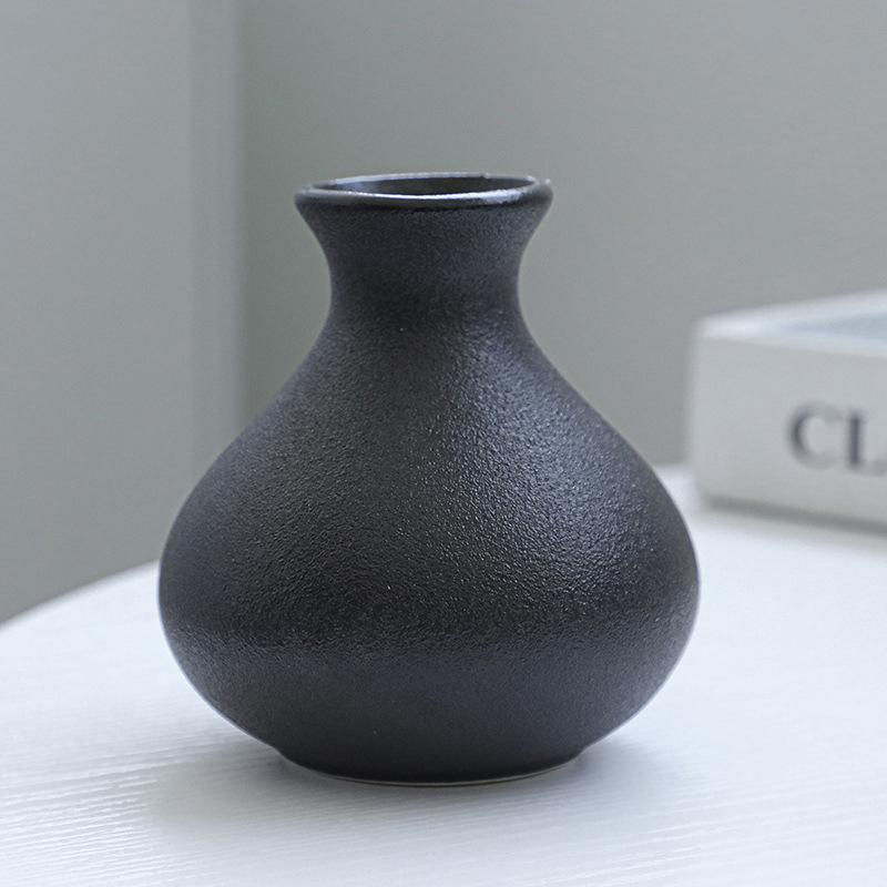 5-Piece Set Of Simple Ceramic Vases, Fresh Small Vases, Desktop Decorations, Simple Porch, Tv Cabinet, Home Crafts