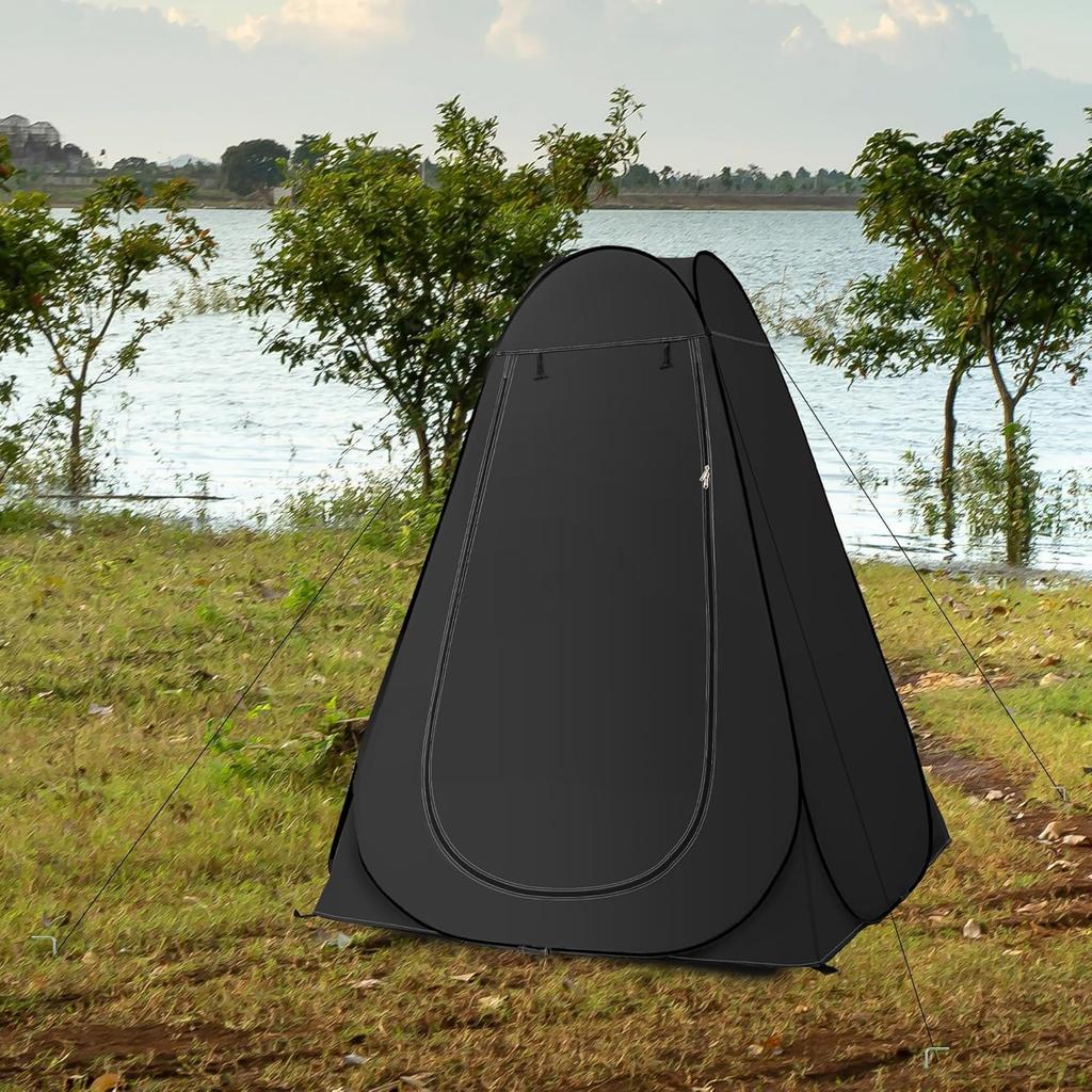 IBVIVIC Changing Portable 190cm Portable Changing 1 UV Disaster Prevention Easy To Easy To Set Storage Bag Included Tent, Toilet, Pop-up Type, High,