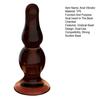 Anal Vibrator Gradual Bead Design Dual-Use Compatibility Anal Butt Stopper Vaginal Vibrator Couple Pleasure Toy