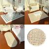 1: 12 Dollhouse Miniature Plush Carpet Fluffy Mat Model Photography Prop Kids Pretend Play Toys Doll House Mini Decoration Gifts