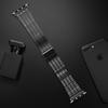 Pasek do zegarka Apple Watch Series 40 mm 42 mm 44 mm 38 mm Luksusowy pasek do zegarka ze stali nierdzewnej do zegarka iWatch Ultra 9 8 7 6 5 4 3 2 1 SE Pasek ze składanym zapięciem 49 mm