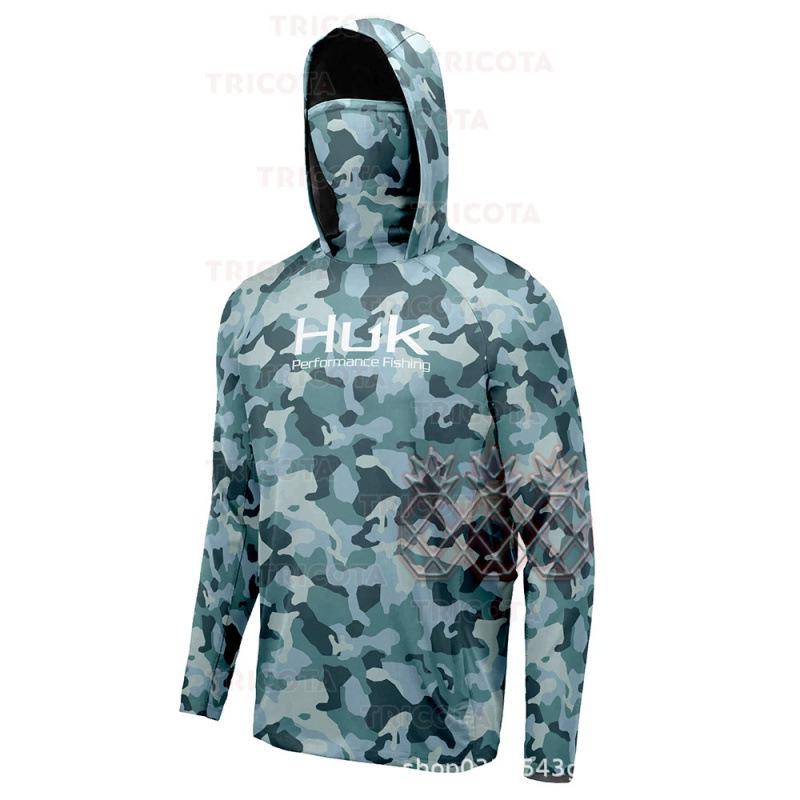 HUK Sommer Langarm Angel-Hoodies