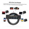   STW 5.25   Internal Card Reader Media Multi-Function Dashboard PC Front Panel Type-C USB 3.1 USB 3.0 Support CF MD XD   TF M2 MS