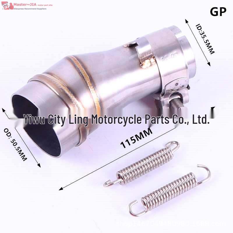 Modification du tube d'échappement intermédiaire pour Kawasaki Z250/Z300/Ninja 250/300