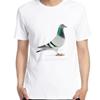 Bird Fly Animal Pigeon Fashion Graphic T Shirts Summer New Shirts and T-Shirts Cotton Short Sleeve T-Shirts Mens Clothes